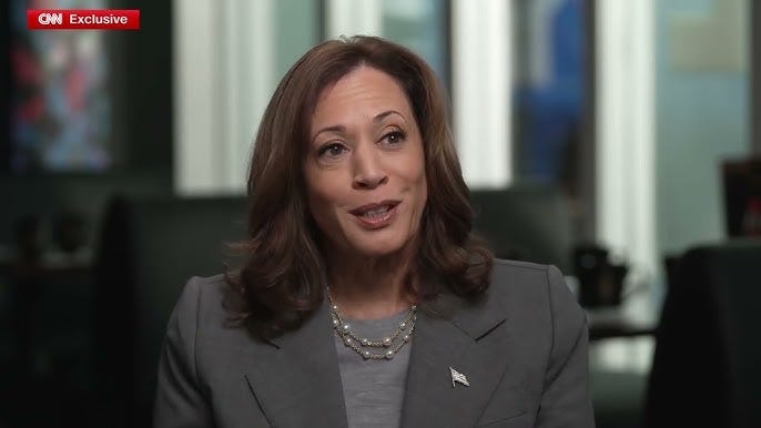 Kamala Harris CNN interview: 'My values have not changed' - YouTube