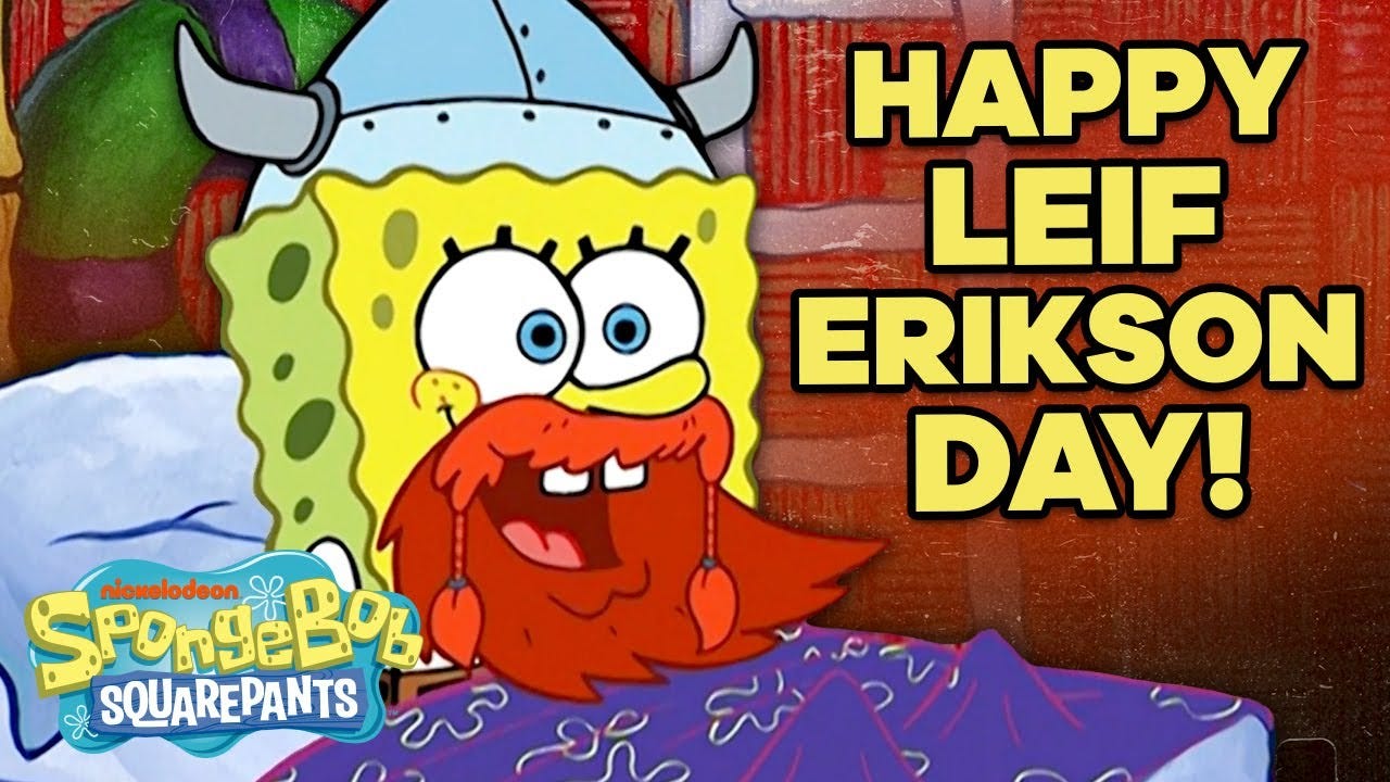 Happy Leif Erikson Day! 📅 “Bubble Buddy” 5 Minute Episode | SpongeBob -  YouTube