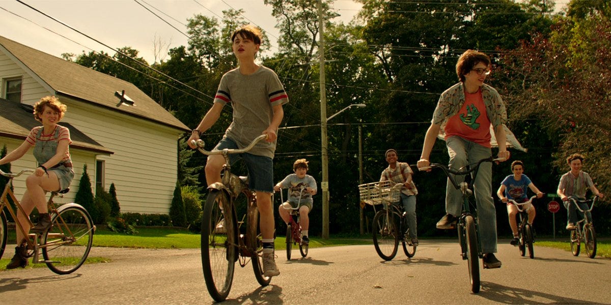 The losers club in the 2017 adaptation of Stephen King's IT.