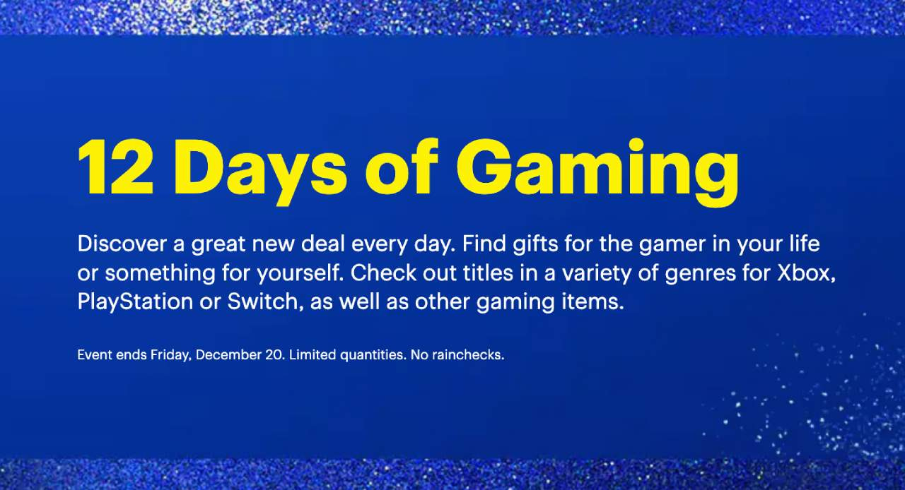 Best Buy 12 Days of Gaming