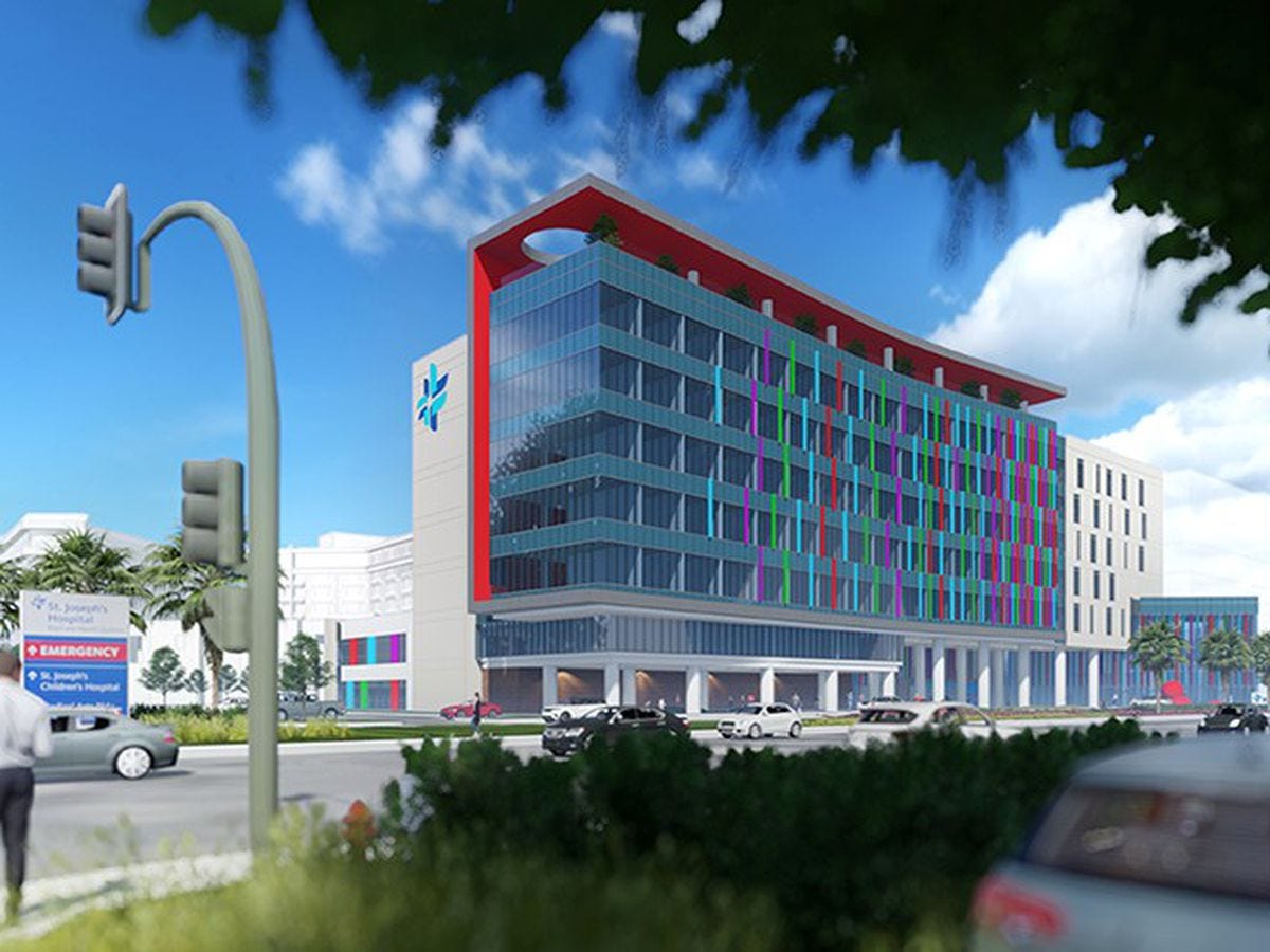 BayCare to build new St. Joseph's Children's hospital by 2030
