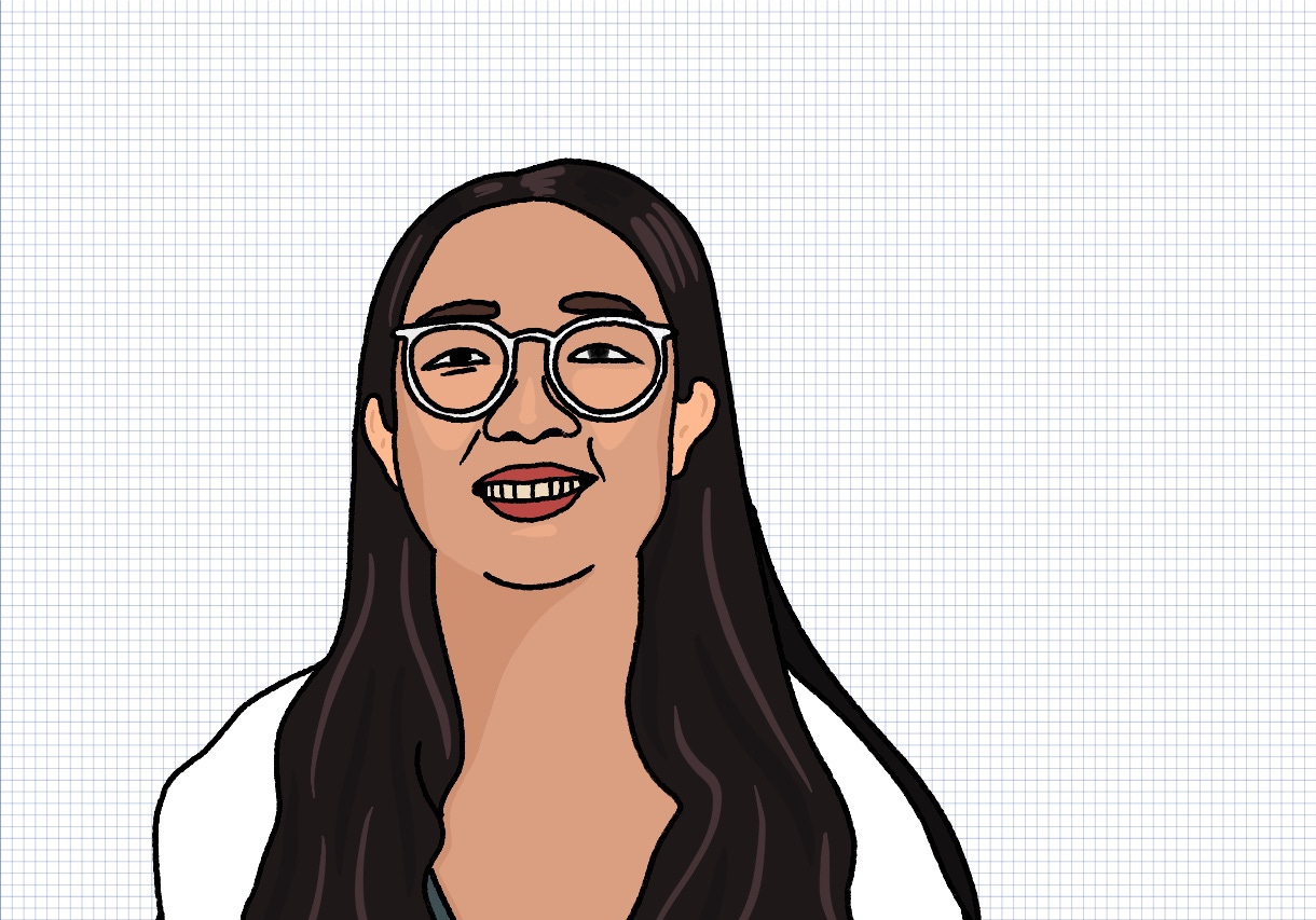 Illustration of Pei Ying Loh, co-founder of The Kontinentalist
