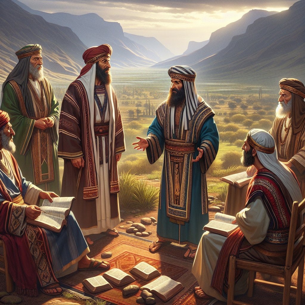 1 Chronicles 5:12 - "Joel the chief, and Shapham the next, and Jaanai, and Shaphat in Bashan."