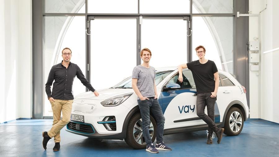 Start-up Vay tests remote-controlled cars | Startbase