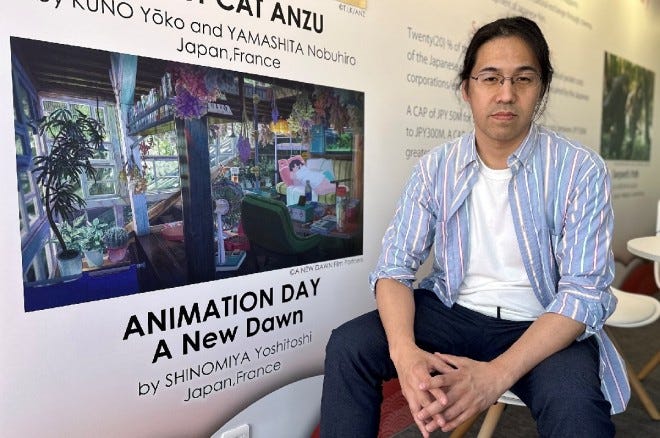 Director Yoshitoshi Shinomiya Presents "Animation Based on Japanese  Painting" at Cannes Market | Japan Anime News powered by ORICON NEWS