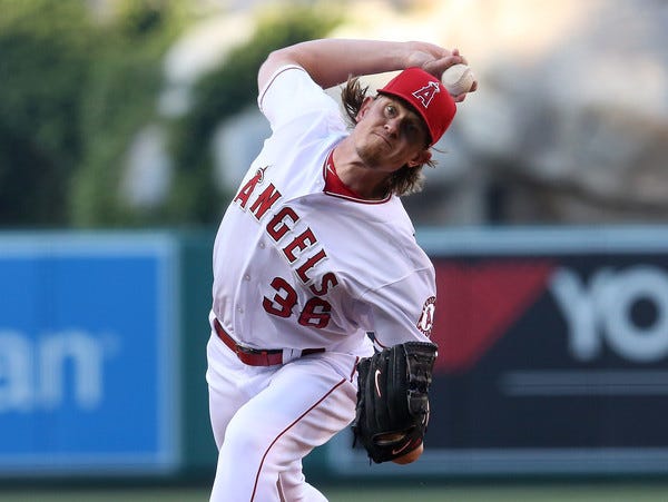 jered weaver bottoms out for al mlb losers week 1 baseball 2015