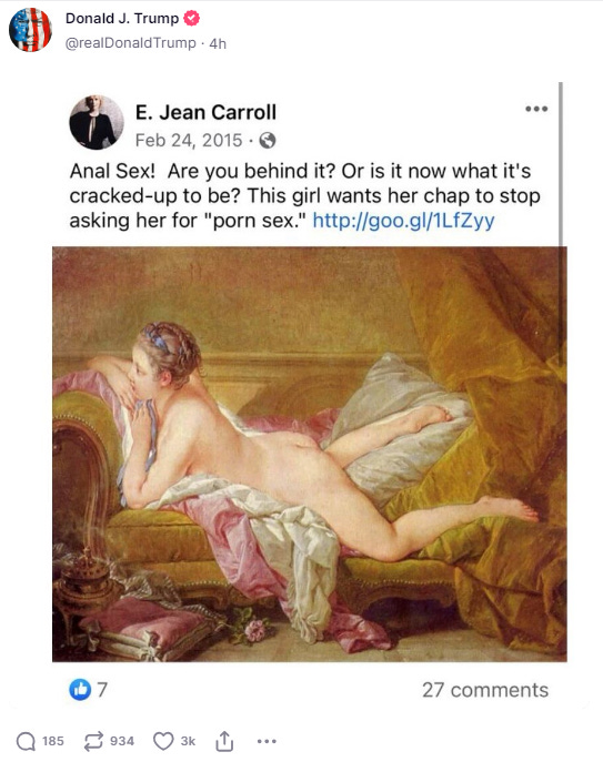 CARROLL: Anal Sex! Are you behind it? Or is it now what it's cracked-up to be? This girl wants her chap to stop asking her for "porn sex." 