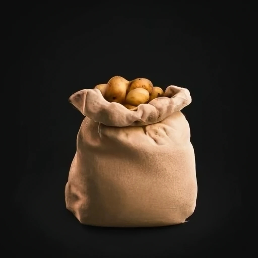 bag of potatoes