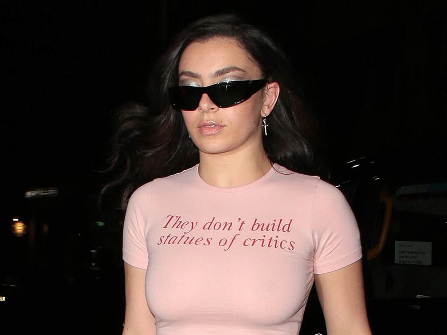 Charli XCX's Baby Tee Sent a Not-so-Subtle Message to Critics | Glamour