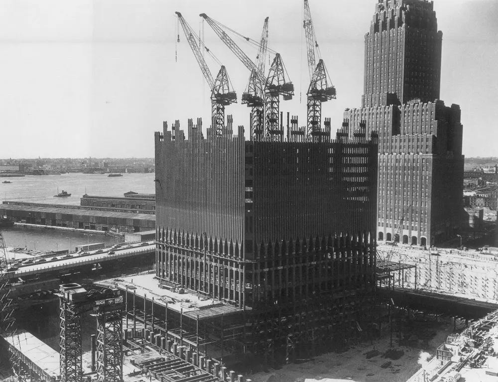 The World Trade Center under construction through fascinating photos,  1966-1979 - Rare Historical Photos
