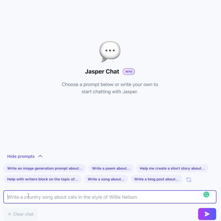 Similar to OpenAI’s ChatGPT, Jasper Chat is a brand-spanking-new conversational chatbot.