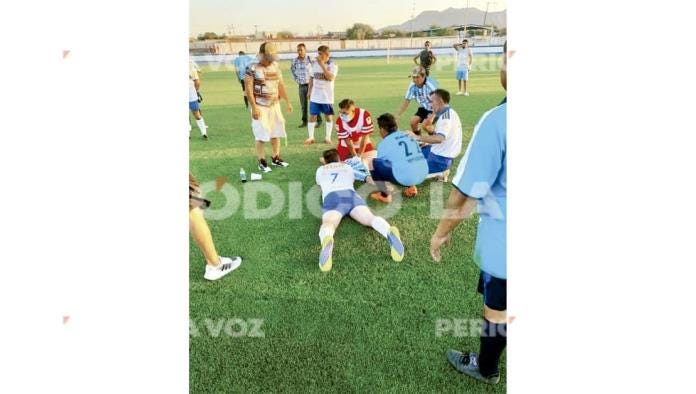 Mata infarto a futbolista