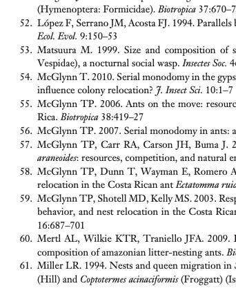 Screenshot of a lit cited section of a paper in which I cite a bunch of papers by McGlynn