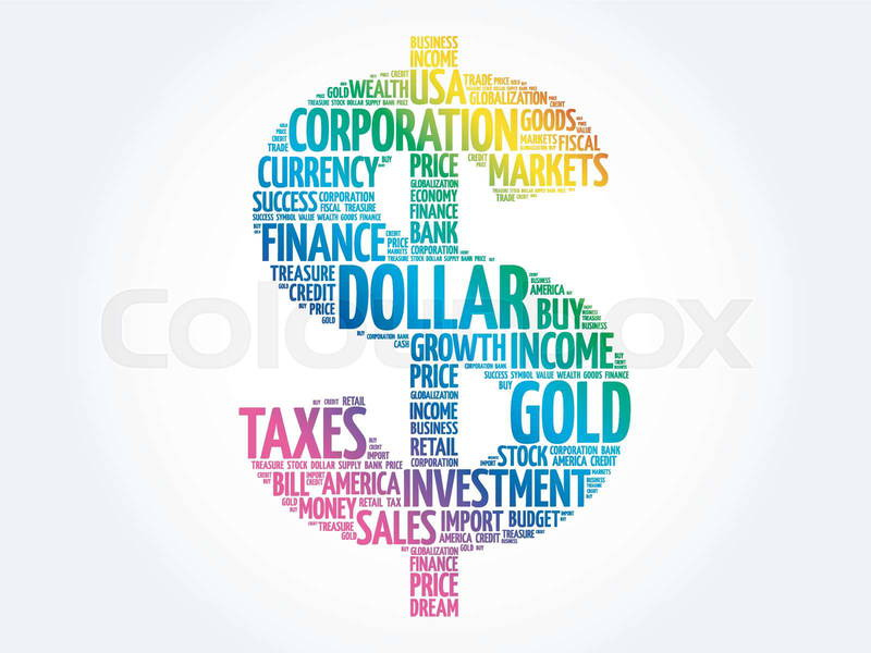 ECONOMICS word cloud, business concept | Colourbox