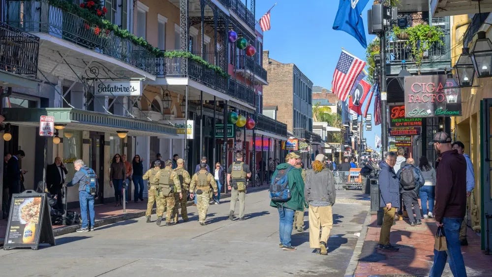 Rua Bourbon, NOLA