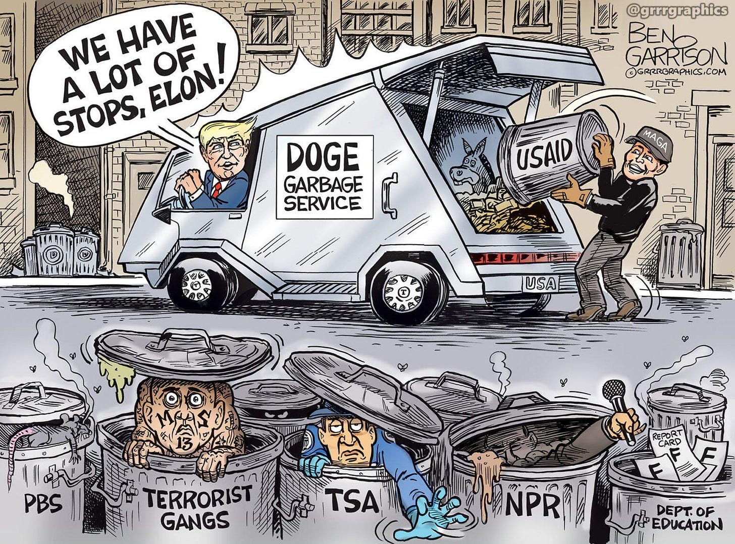 Naive Grandma believes that Muskrat is actually cutting out government  waste : r/forwardsfromgrandma