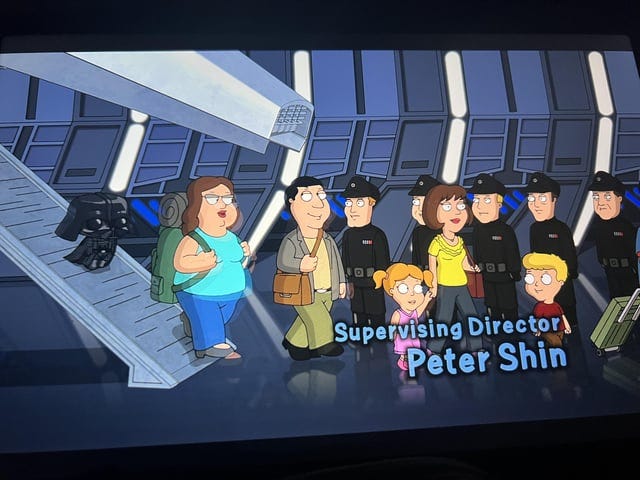 r/familyguy - Supervising Director Peter Shin