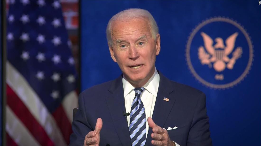 Biden, Harris interview: Biden will ask Americans to wear masks for his ...