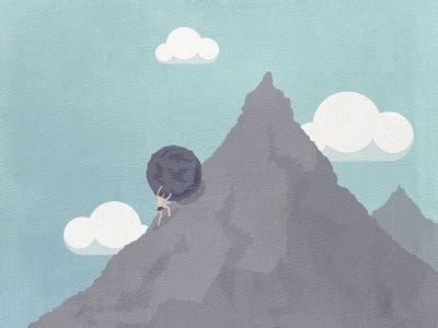 Sisyphus by Matas Grecevičius on Dribbble