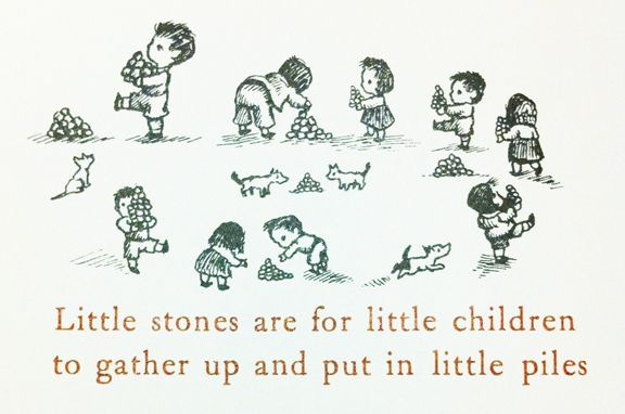 from A Hole is to Dig by Ruth Krauss, illustrated by Maurice Sendak |  Children's book illustration, Cute words, Picture book
