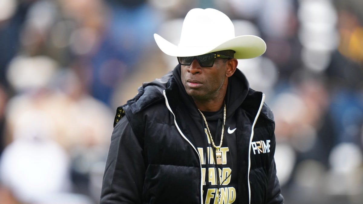 Deion Sanders has a response in mind for Jay Norvell's swipe at his hat and sunglasses.