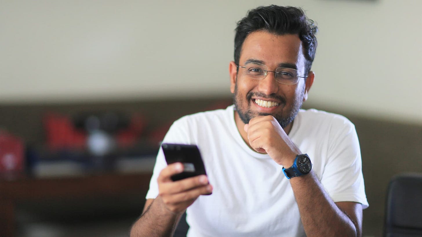 Rohit Jha, 36, is the co-founder and CEO of Transcelestial.