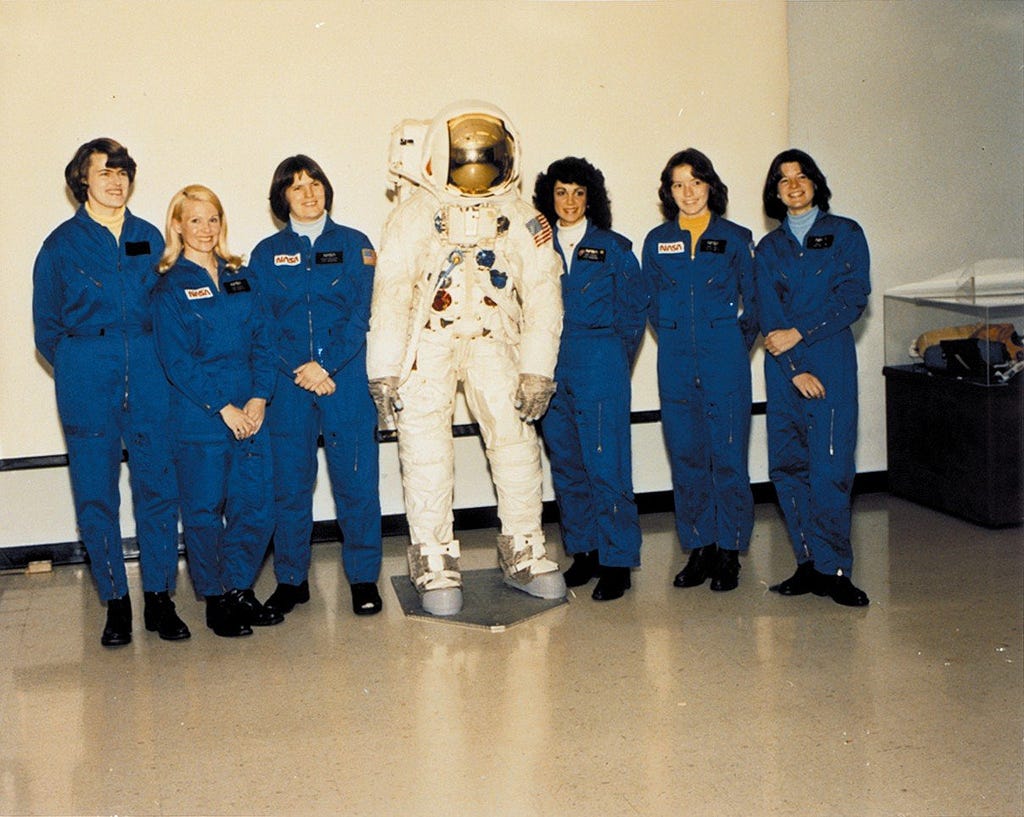 First Class of Female Astronauts - PICRYL - Public Domain Media Search  Engine Public Domain Search