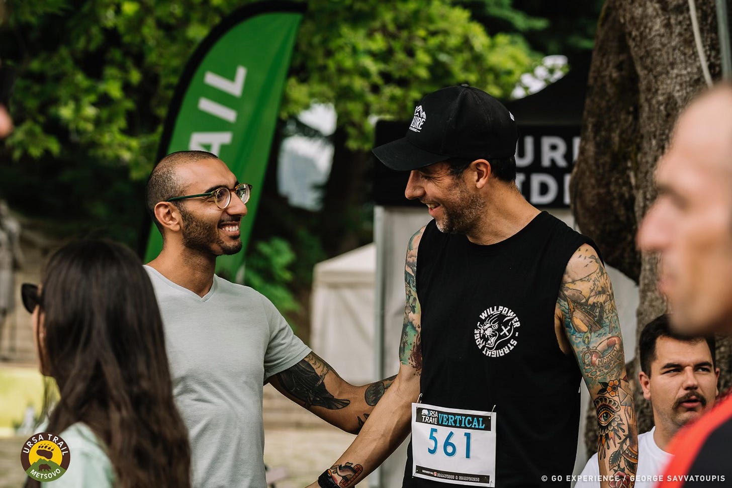 The author and his coach 