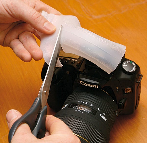 Milk Carton Flash Diffuser