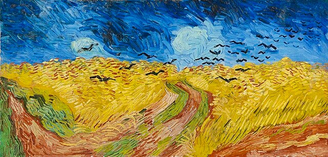 Wheatfield with Crows - Wikipedia