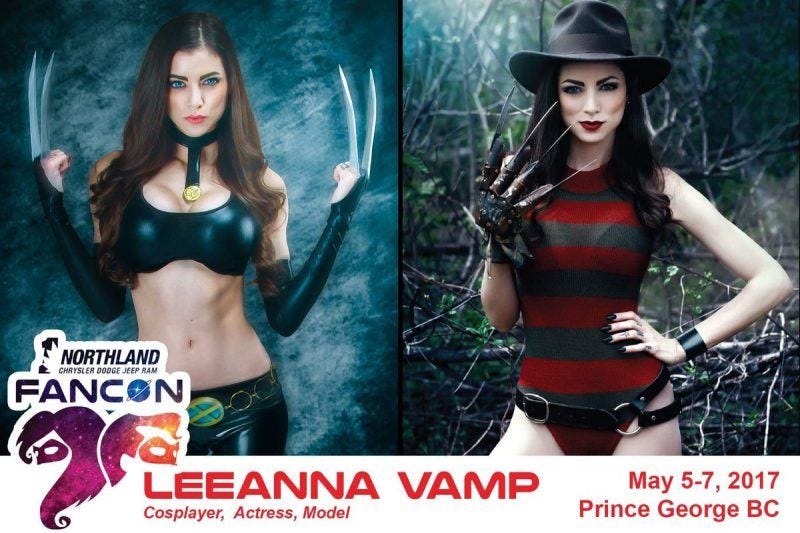 leanna vamp at northern fancon