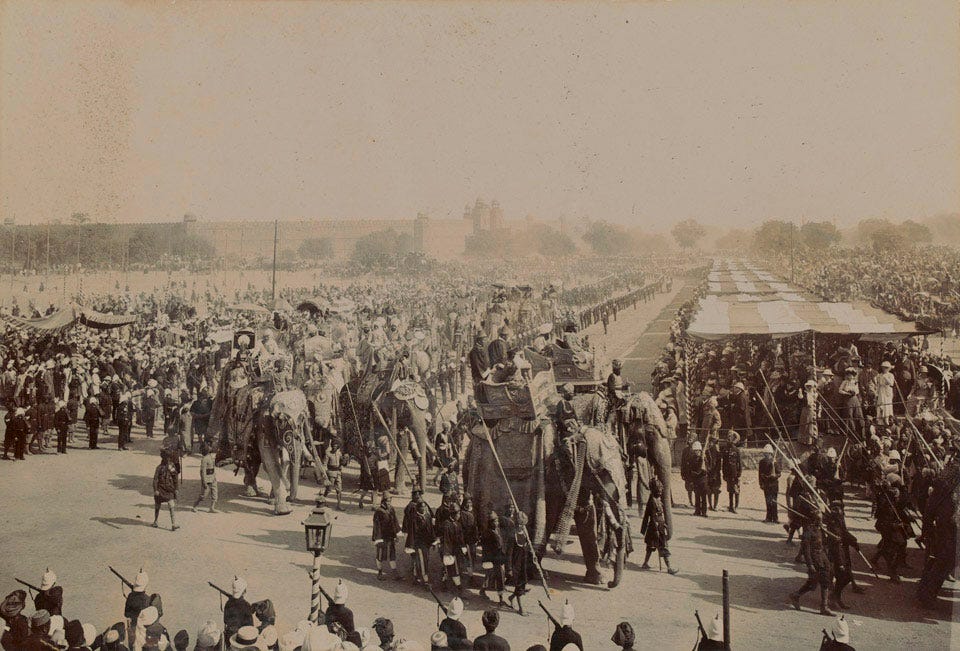 Indian princes at the Delhi Durbar, 1903 | Online Collection | National  Army Museum, London