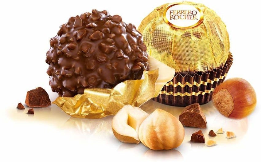 FERRERO ROCHER Ferns 'N' Petals Premium Milk Chocolate 6 Pieces (IMPORTED)  Truffles Price in India - Buy FERRERO ROCHER Ferns 'N' Petals Premium Milk  Chocolate 6 Pieces (IMPORTED) Truffles online at Flipkart.com