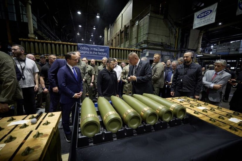 Zelensky's Visit to the USA: President Visited Scranton Army Ammunition ...