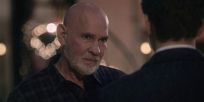 Mitch Pileggi Bonham giving son Liam advice on relationship Walker 108.