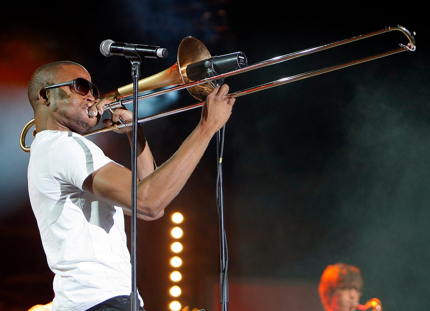 Trombone Shorty Helps a Young Victim - The New York Times