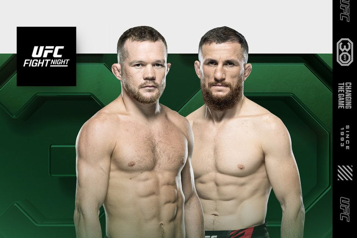 UFC Las Vegas Fight Breakdown: Petr Yan vs. Merab Dvalishvili -  MMAOddsBreaker