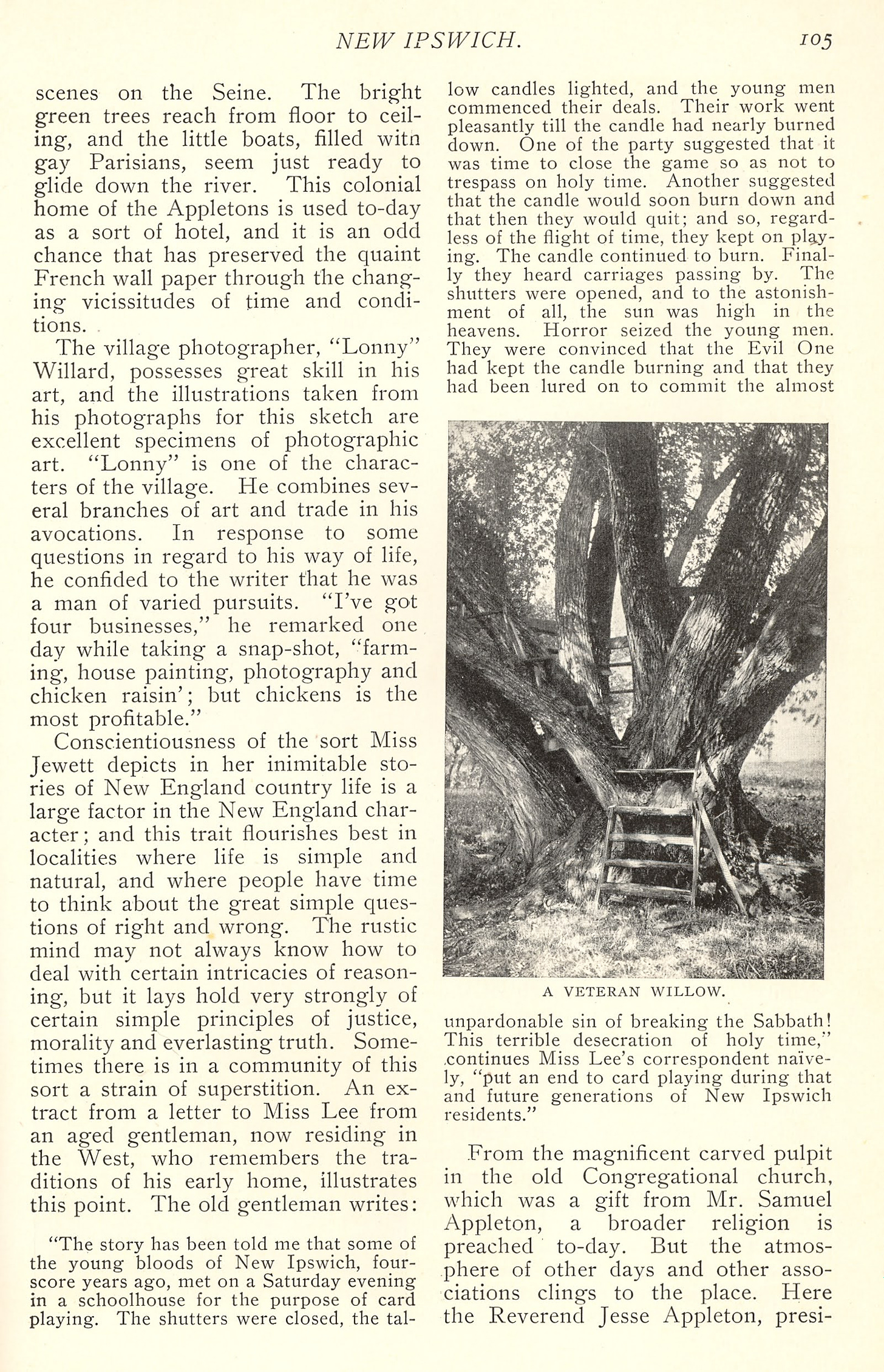 New England Magazine, March 1900, page 105