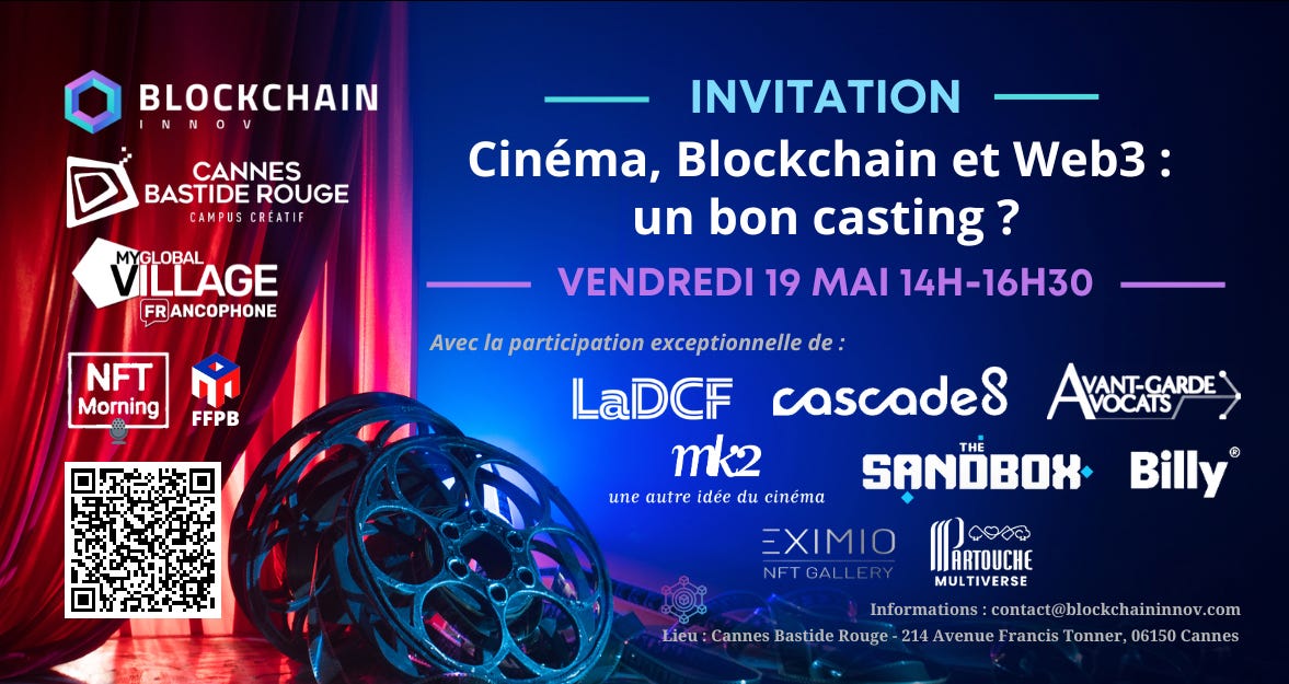 Blockchain Innov Cannes Film Festival