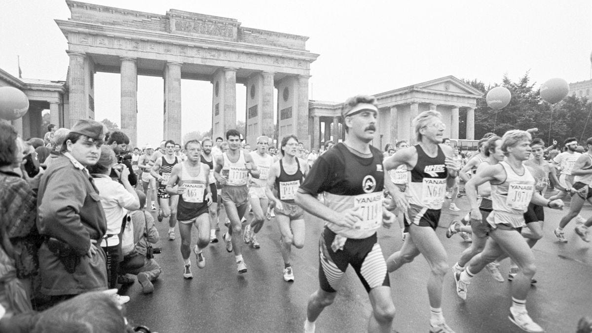 Berlin-Marathon 1990 - erster Lauf ohne Grenzen