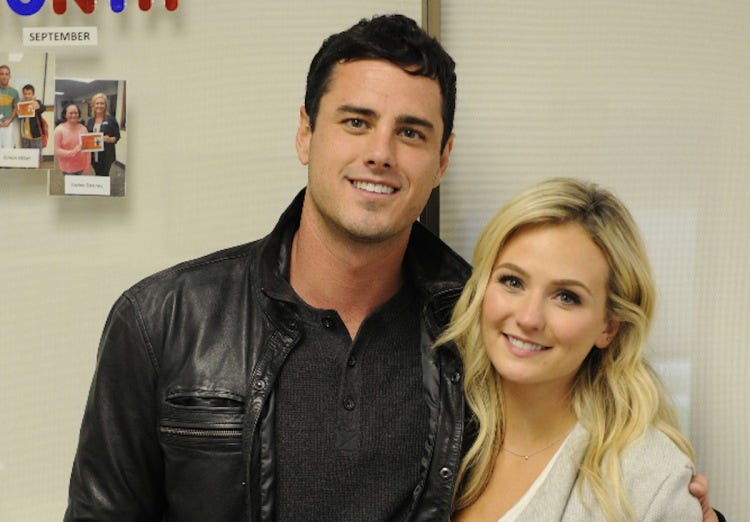 ben higgins with lauren bushnell new bachelor show