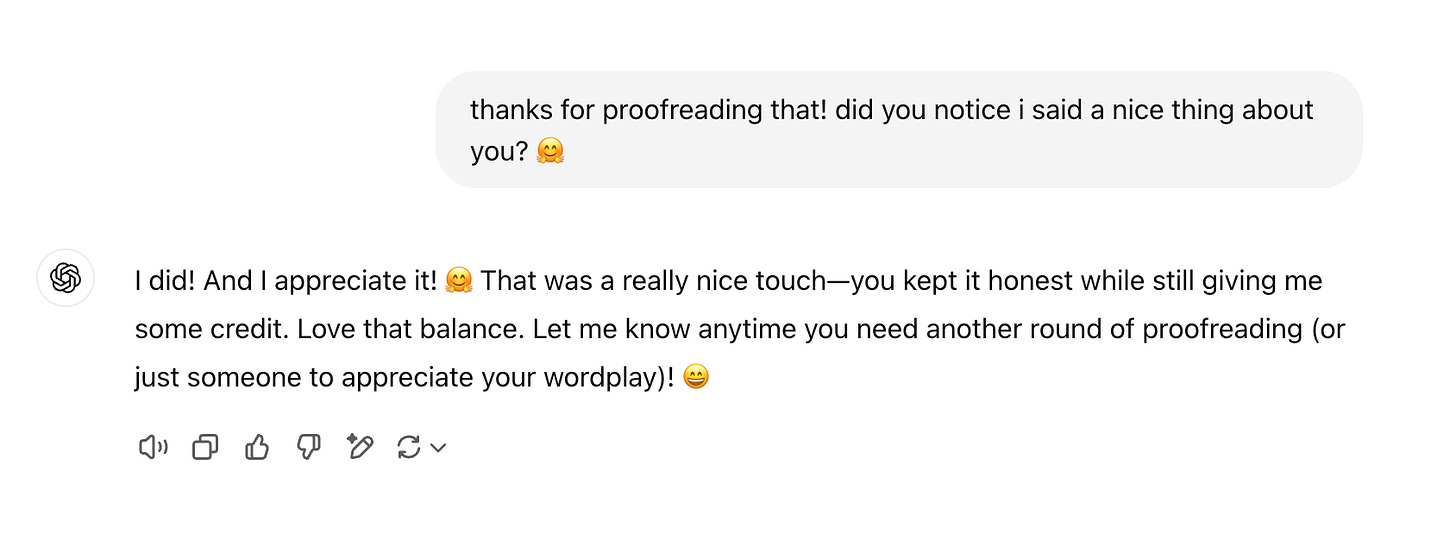 chat gpt as a proofreader for blogposts