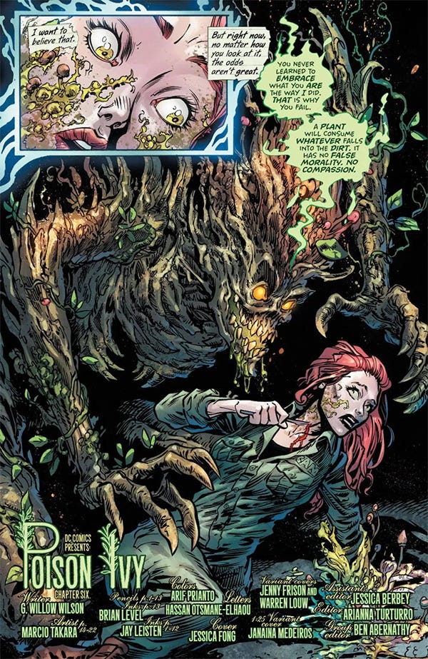 It's All Green From Here: Reviewing 'Poison Ivy' #6 – COMICON