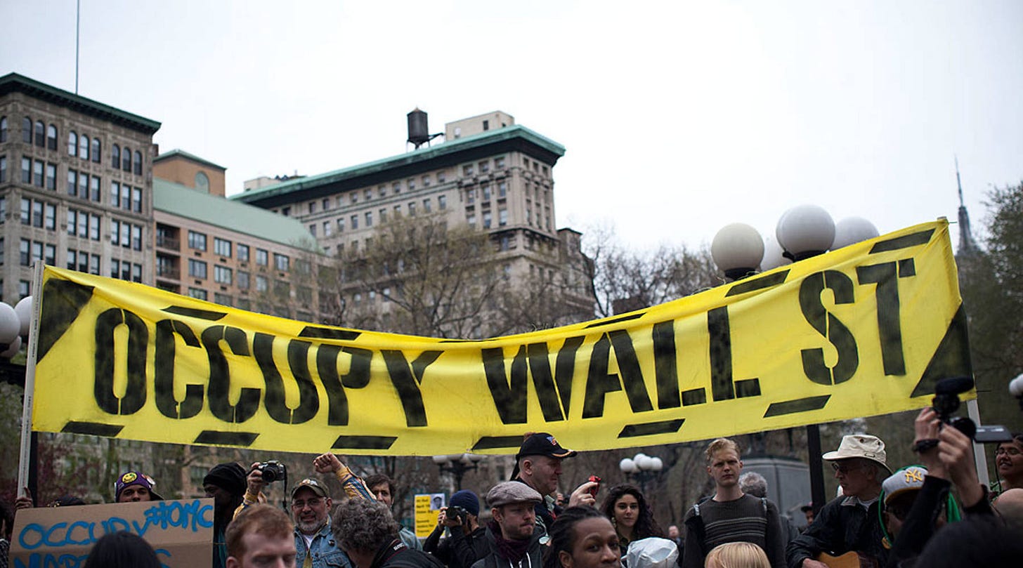 Lasting legacy of Occupy Wall Street remains unclear - Marketplace