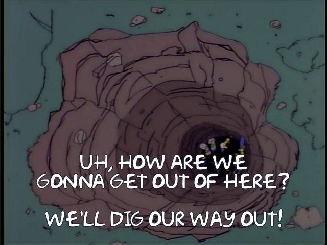 NE Ohio Regional Sewer District on Twitter: "2 minutes of homer simpson  saying “boring” with 2 minutes of footage of actual boring  https://t.co/MCO7vvYC1a" / Twitter
