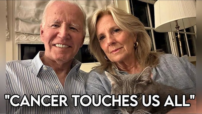 Joe Biden Breaks Silence about his Cancer Sickness, “ Cancer Touches Us  All.” - YouTube