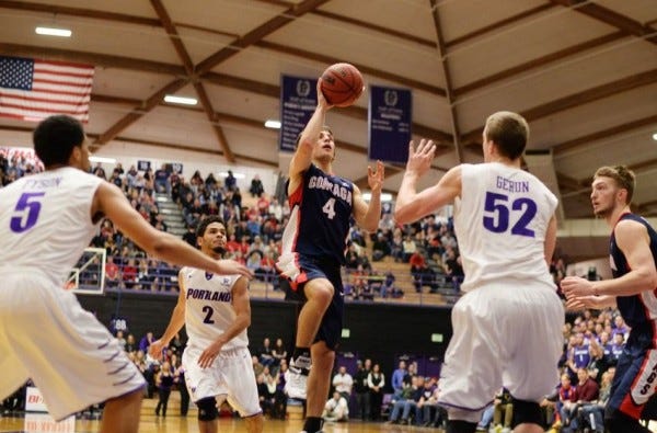 gonzaga beats portland basketball recap 2015 images