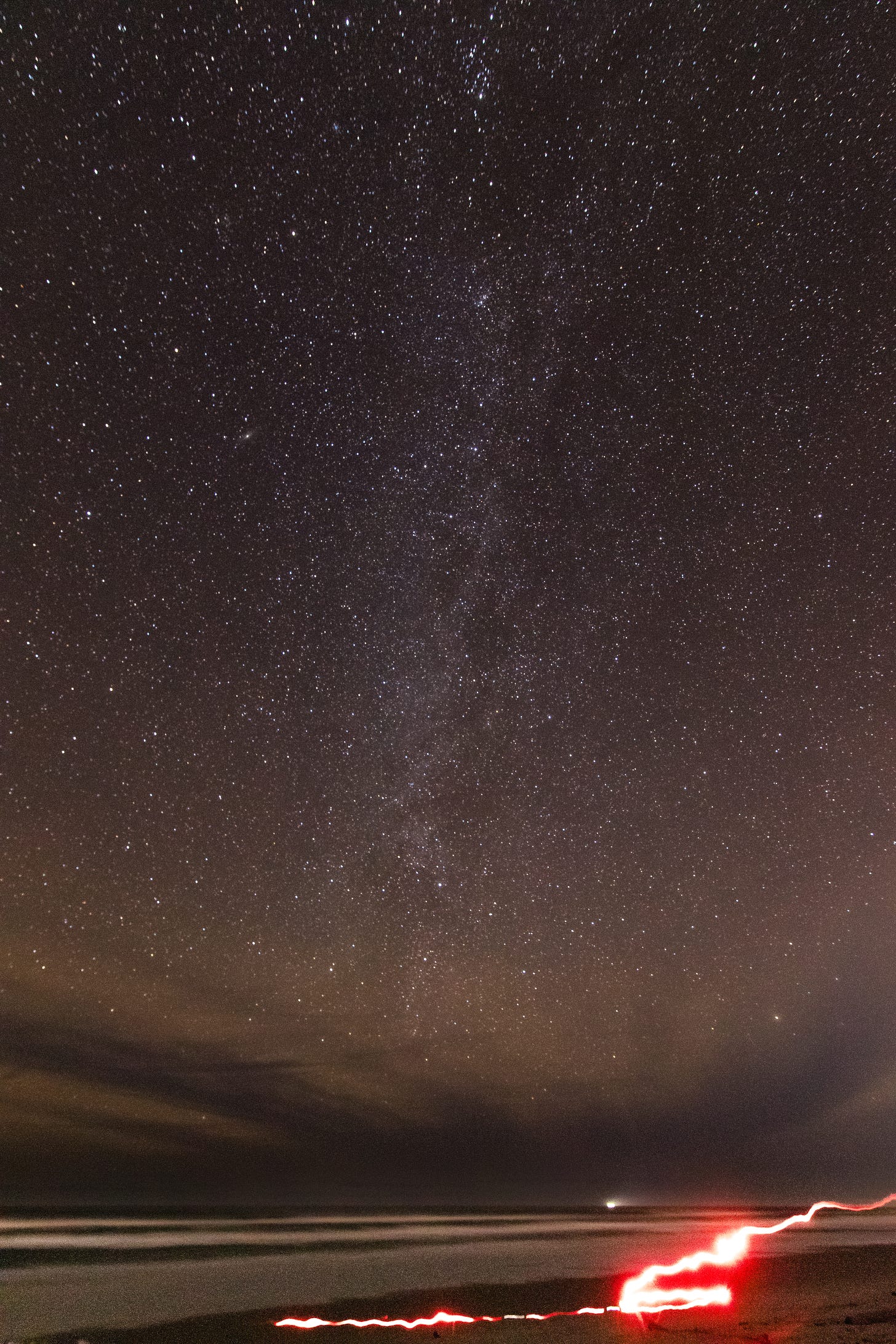Milky Way over the Oregon Coast