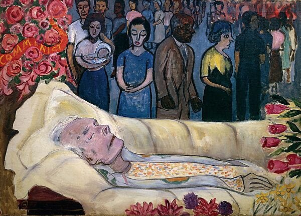 Alice Neel | Death of Mother Bloor | The Metropolitan Museum of Art