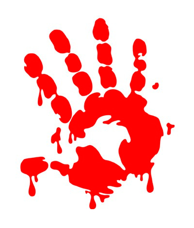 Bloody Hand Print by hassified on DeviantArt